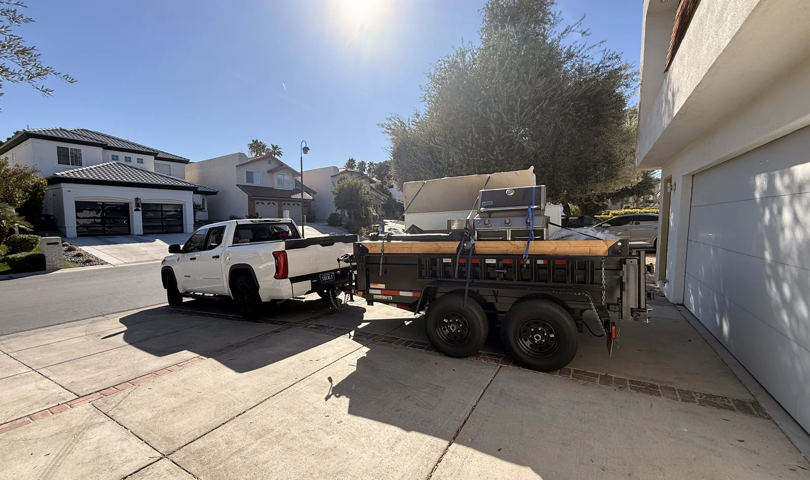 Haul-away day